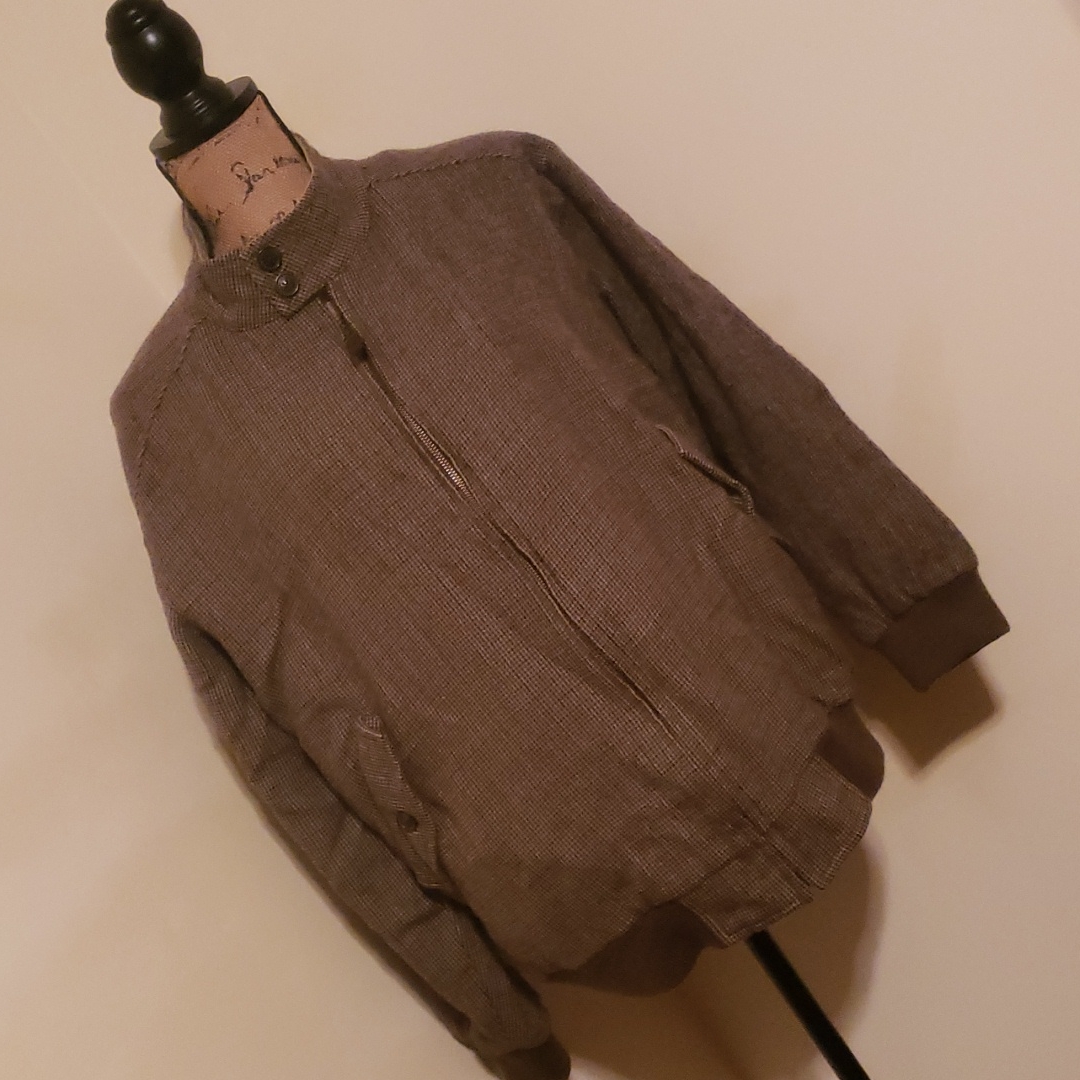 Zip Up Wool Jacket.